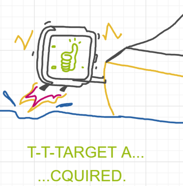 A panel from Ready Oar Knot, episode three of the Board Boards object show by Furretwalk/WalkingFurret.